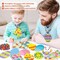 30 Pack Spring Tree Craft Kit DIY Flower Butterfly Bee Craft 3D Art Paper Crafts for Kids Toddler Easter Summer Stickers Game Activities